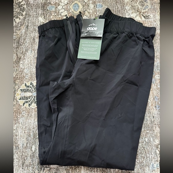 NEW New Dope Snow Drizzard W Rain Pants Mens Large Black Snowboarding Skiing - Picture 6 of 7